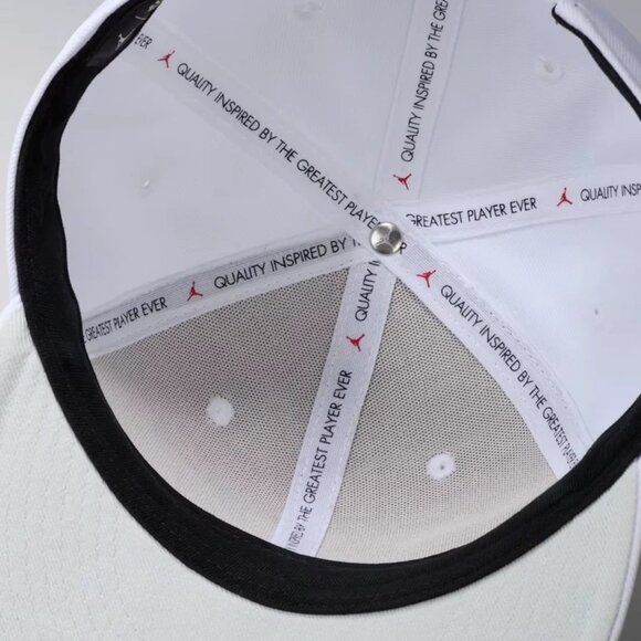 Nike Air Jordan Jumpman Pro Snapback Hat Unisex White Size L/XL FV5296-100 - Picture 5 of 5